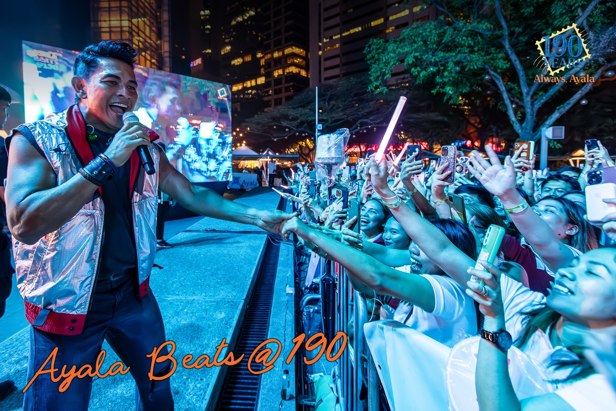 Mr. Pure Energy, Gary Valenciano, caps the celebration.