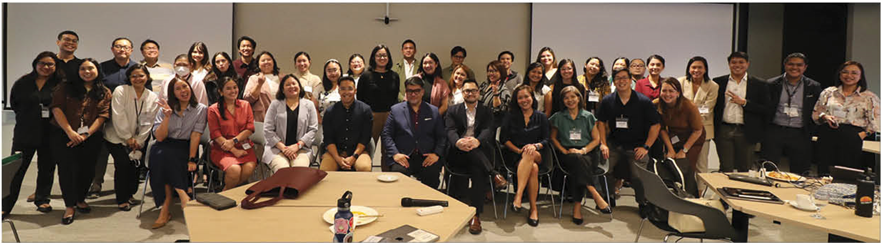 Communicators from across the Ayala group took part in the “Communic-AItions: Risks and Opportunities” workshop.