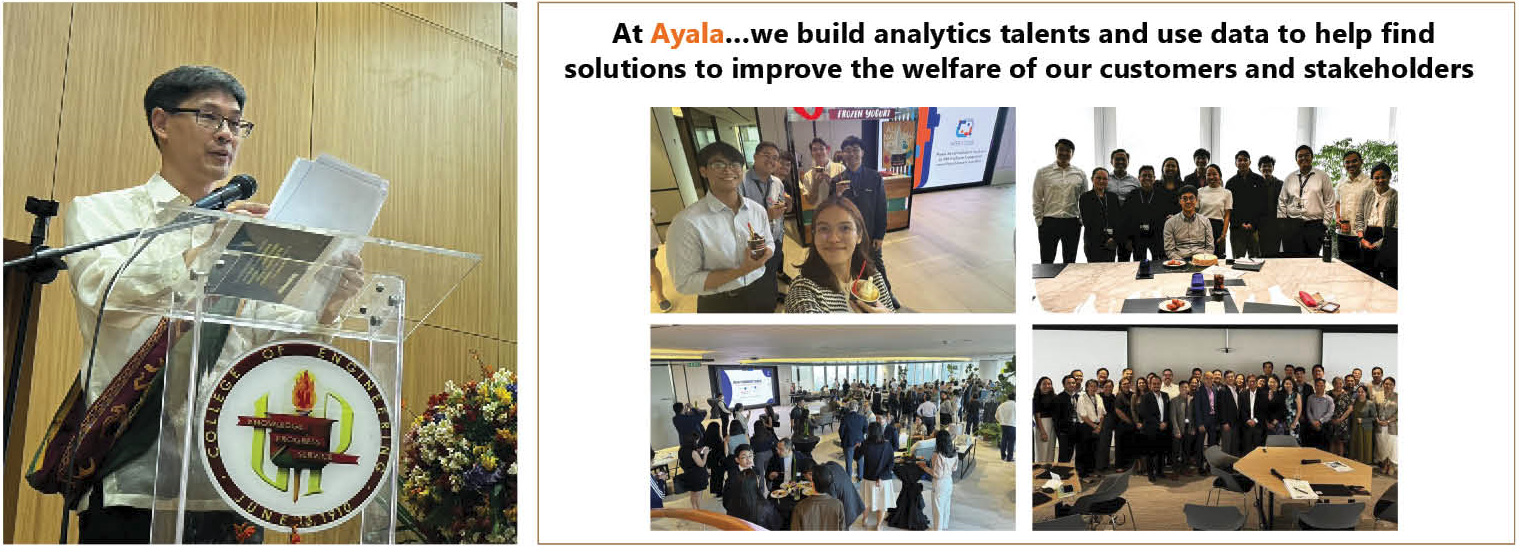 Ayala Corporation Managing Director for Data Science and Artificial Intelligence Karl Kendrick Chua challenges the graduating class of the University of the Philippines Diliman National Graduate School of Engineering (UPD NGSE) to use their knowledge to address inequalities and benefit the planet.