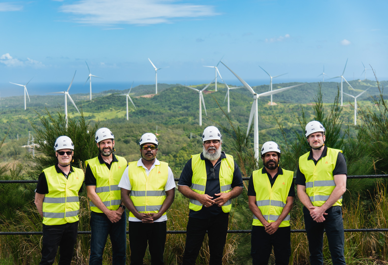 The YEC delegation included Michael Woodley, Terrance Warrie, and Curtis Lockyer, along with YEC CEO Craig Stephen Ricato and Yindjibarndi organization executives Sean-Paul Stephens and Mike Hollett. They toured ACEN’s wind and solar farms in Ilocos Norte and Laguna; met with Australian Ambassador Hae Kyong Yu as well as Ayala executives led by Fernando Zobel de Ayala, Bong Consing, and Eric Francia; visited Ayala Museum; and participated in a treeplanting activity during which the Yindjibarndi men gave a moving dedication and named their tree saplings after their loved ones.
